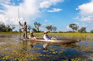 mokoro rides Botswana