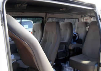 safari mini van interior