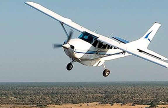 Flight Safari to Selous