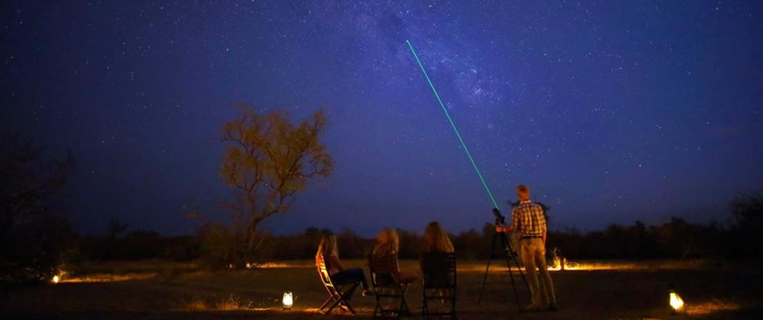 Star Gazing in Kenya on Safari