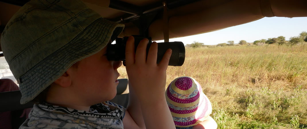 Kenya safari game drives with children
